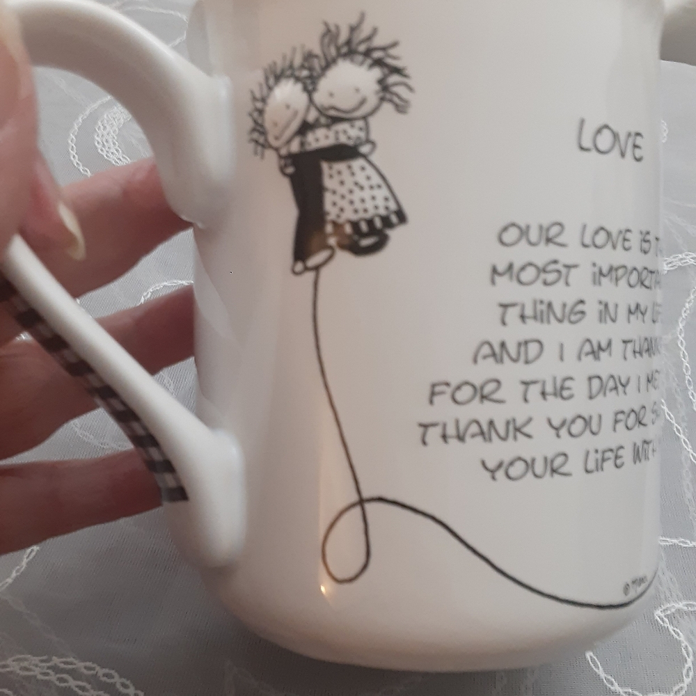 Enesco Love Bonds Children of the Inner Light Coffee/Tea Mug Embossed Artwork - Picture 6 of 7